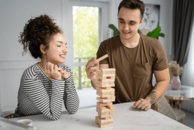 Juego Jenga Clásico 48 Piezas de Madera