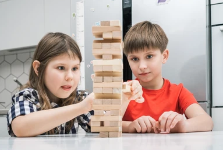 Juego Jenga Clásico 48 Piezas de Madera