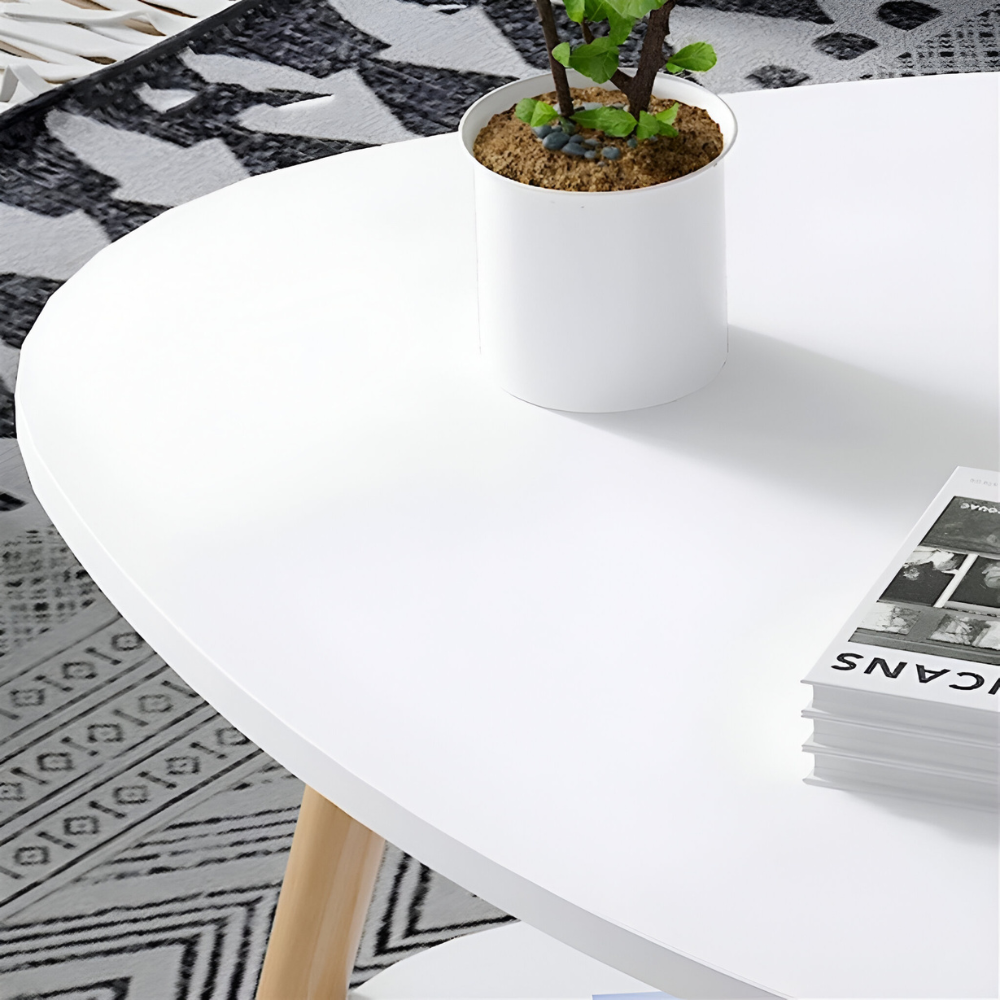 Mesa De Centro Vintage Triangular